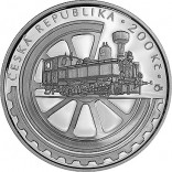 Stříbrná pamětní mince 200 Kč technické muzeum